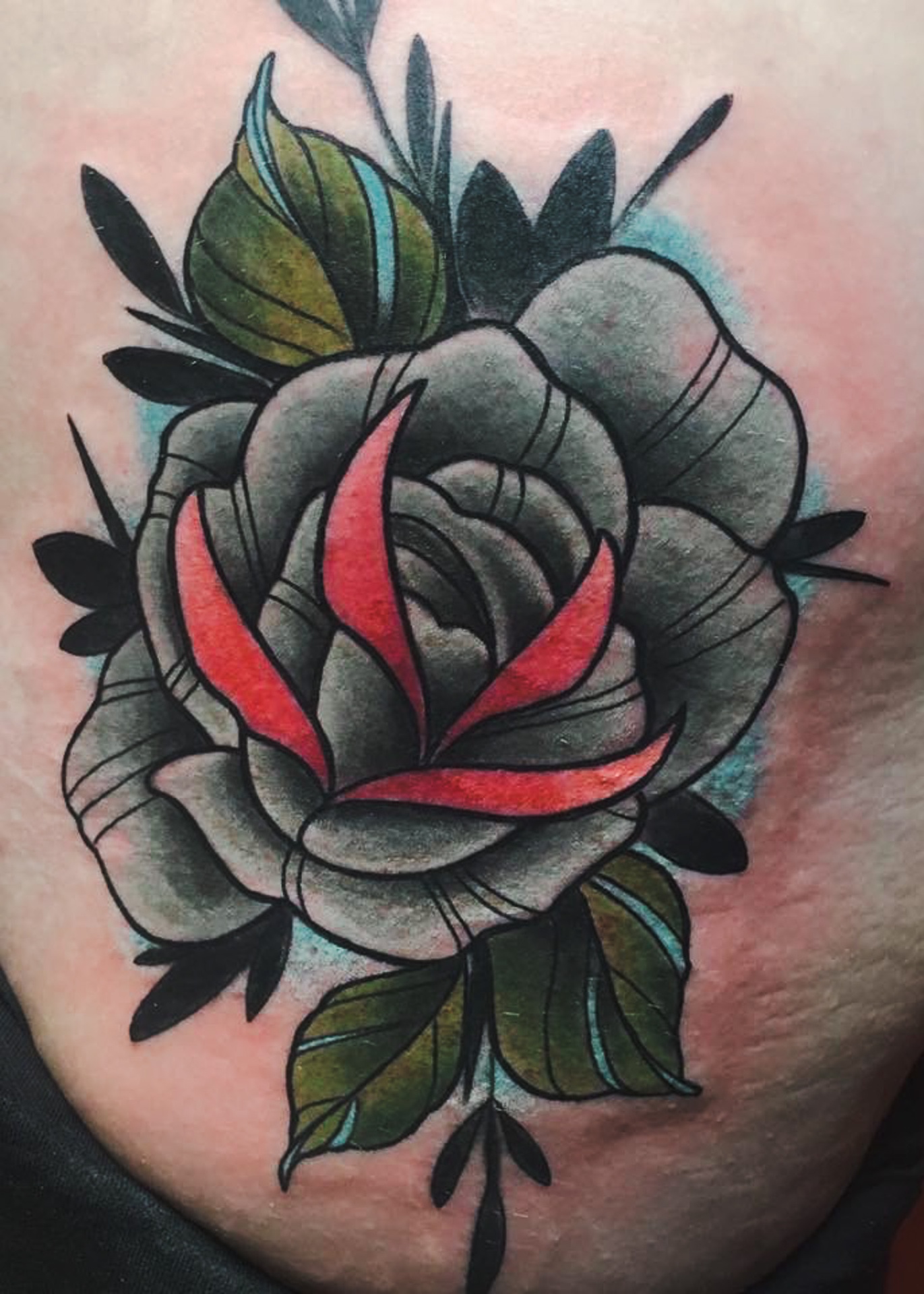 Grey rose