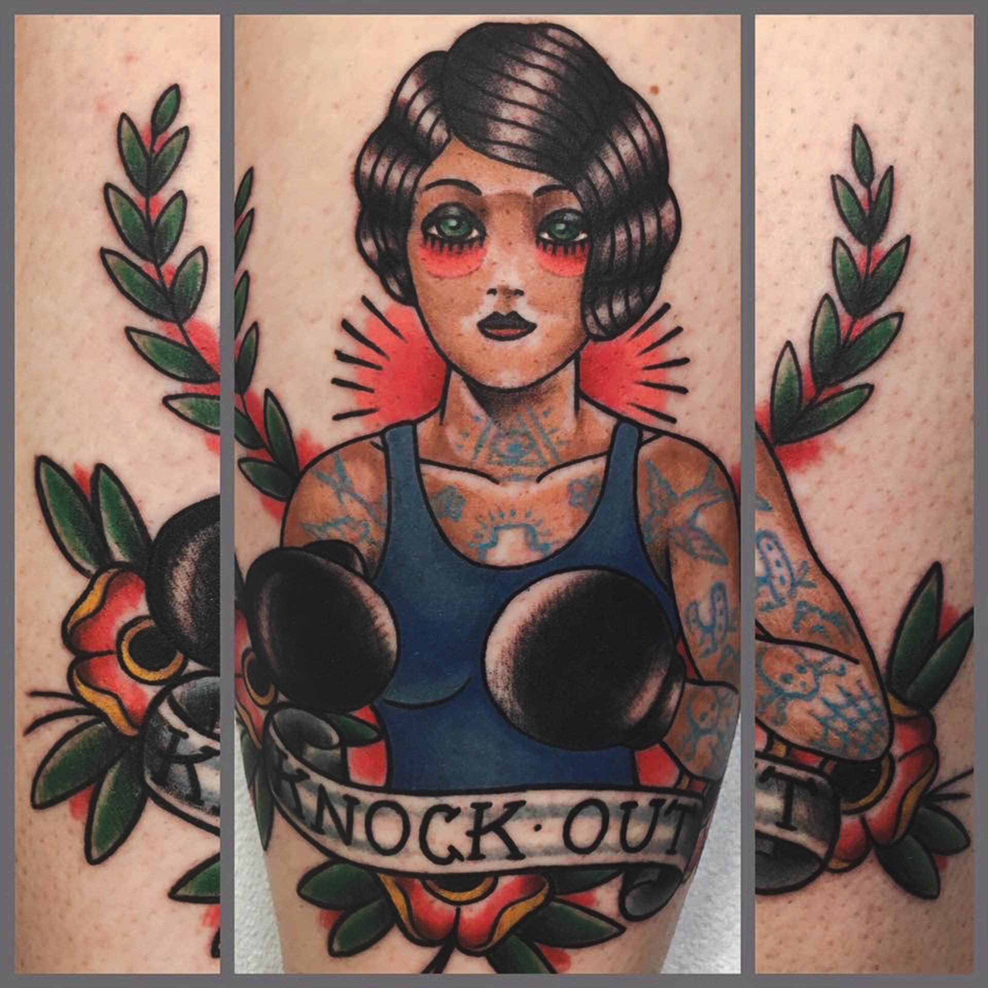Lady boxer