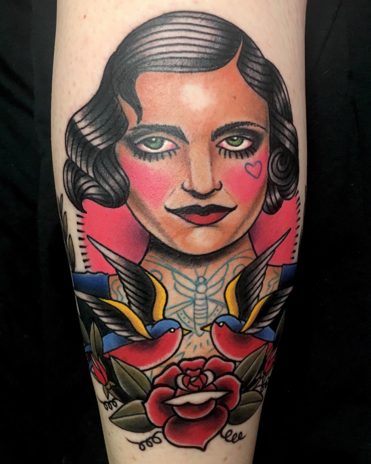 Lady head